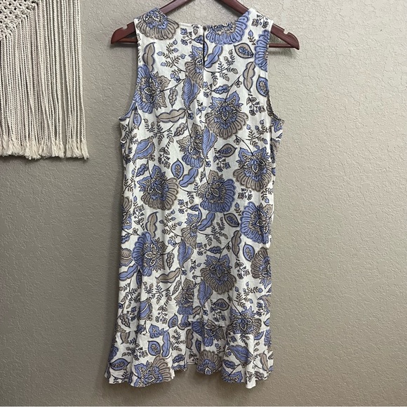 Tommy Hilfiger Sleeveless Provincial Paisley Flounce Hem Dress size 8 - Picture 7 of 11